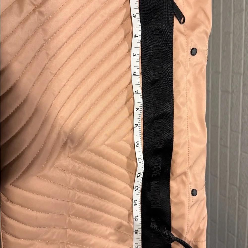 Steve Madden Tan and‎ Black Quilted Baby Bags